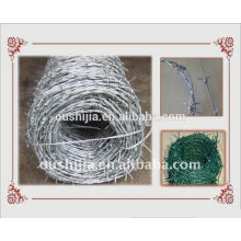 PVC coated barbed wire